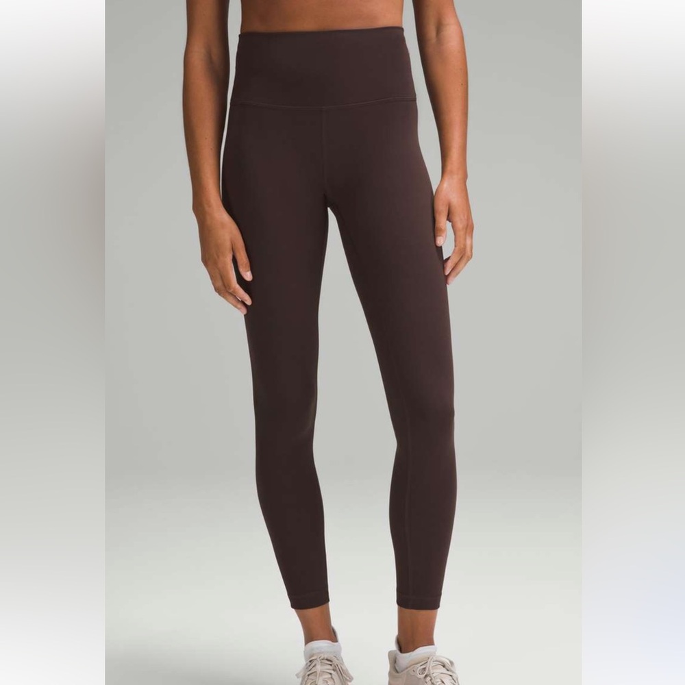Lululemon Wunder Train Tight 25” Espresso brown NWT 4 (FIT0042)